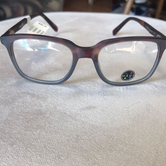 NEW MAUI AND SONS TORT BROWN UNISEX 52-19-145 EYEGLASSES EYEWEAR DESIGNER FRAME - Picture 1 of 6